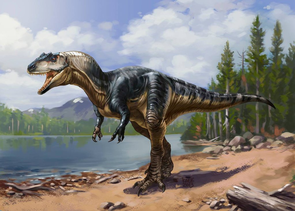 Ảnh khủng long Allosaurus