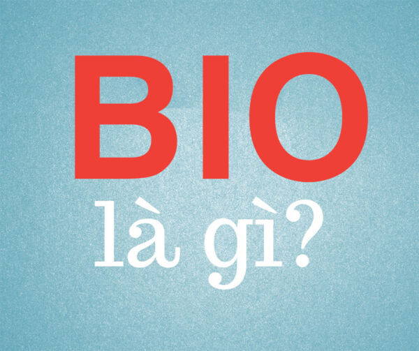 Bio có phải là từ viết tắt của biology không?
