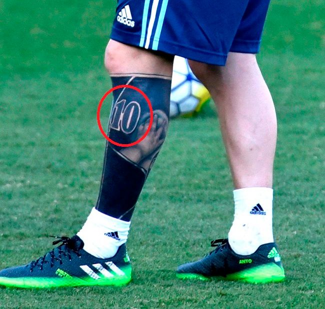 Giải mã ý nghĩa 18 hình xăm trên người của Messi