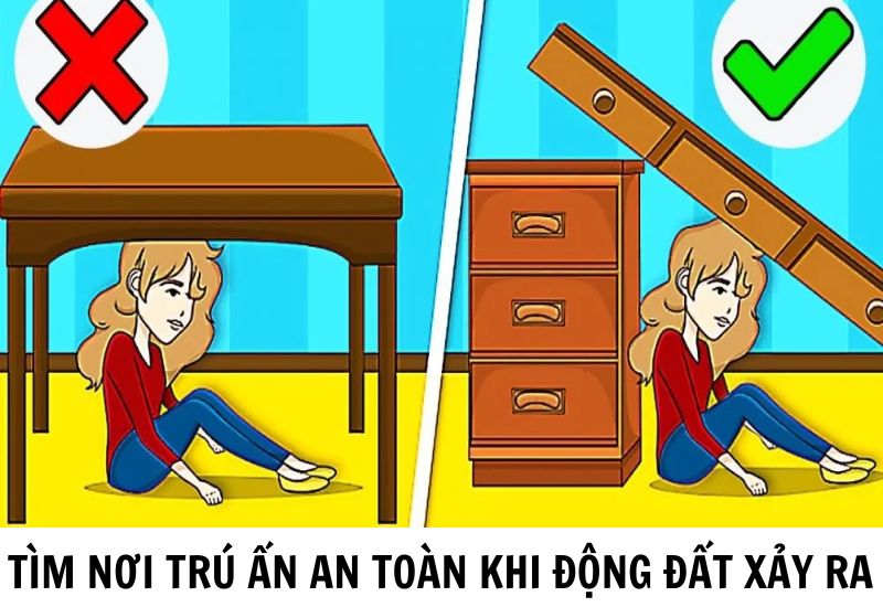 Phải làm gì khi có động đất